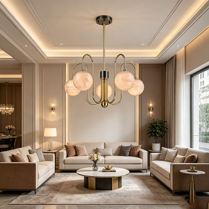Alabaster Chandeliers