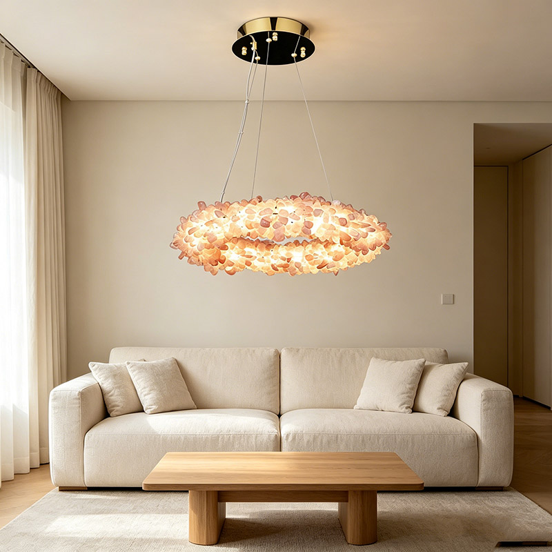 Natural Crystal Chandeliers